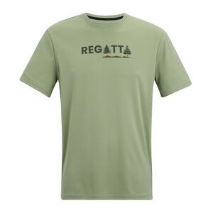 Regatta Mens Fingal Pine Tree T-Shirt / Sage Green